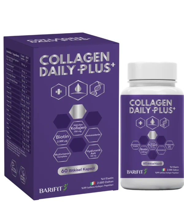 Collagen Daily Plus + (60 Bitkisel Kapsül)