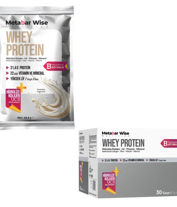 Whey Protein – Aromasız Saşe – 30’lu Kutu