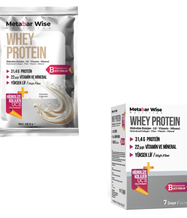 Whey Protein – Aromasız Saşe – 7’li Kutu