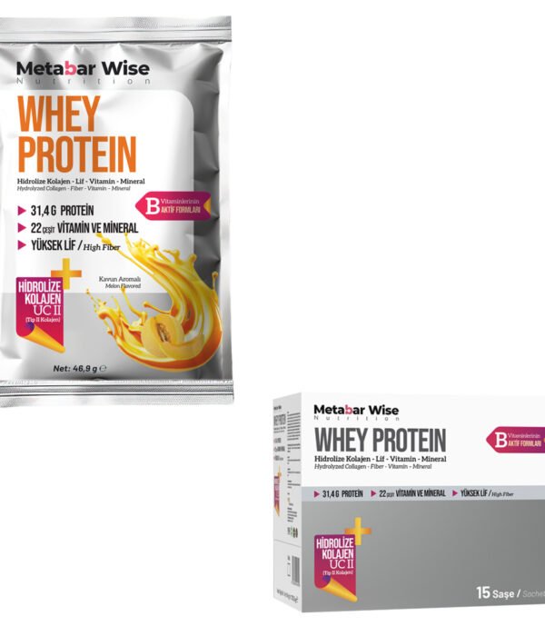 Whey Protein – Kavun Aromalı Saşe – 15’li Kutu