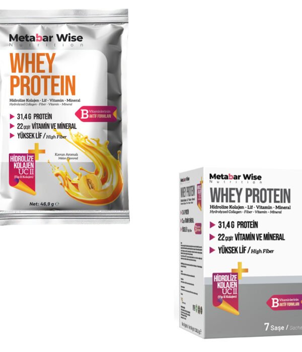 Whey Protein – Kavun Aromalı Saşe – 7’li Kutu